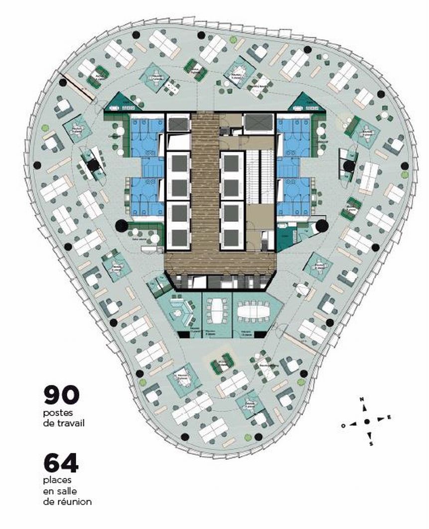 Location bureau Courbevoie Hauts-de-Seine OLBUR2100269 20