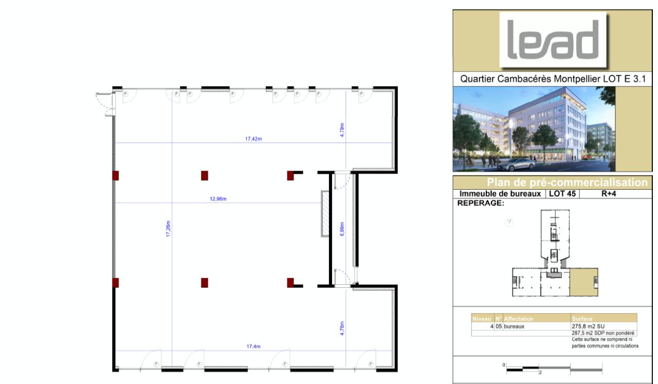 Vente bureau Montpellier Hérault OVBUR2423533 14