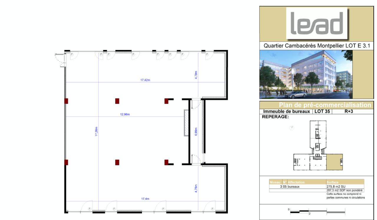 Vente bureau Montpellier Hérault OVBUR2423533 11