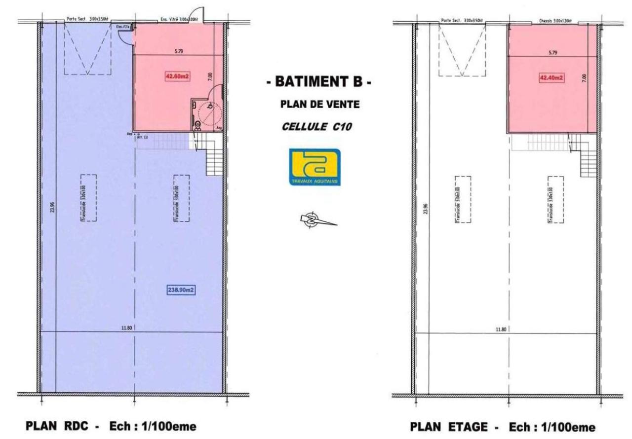 Location local d'activité Mérignac Gironde OLACT2316333 7