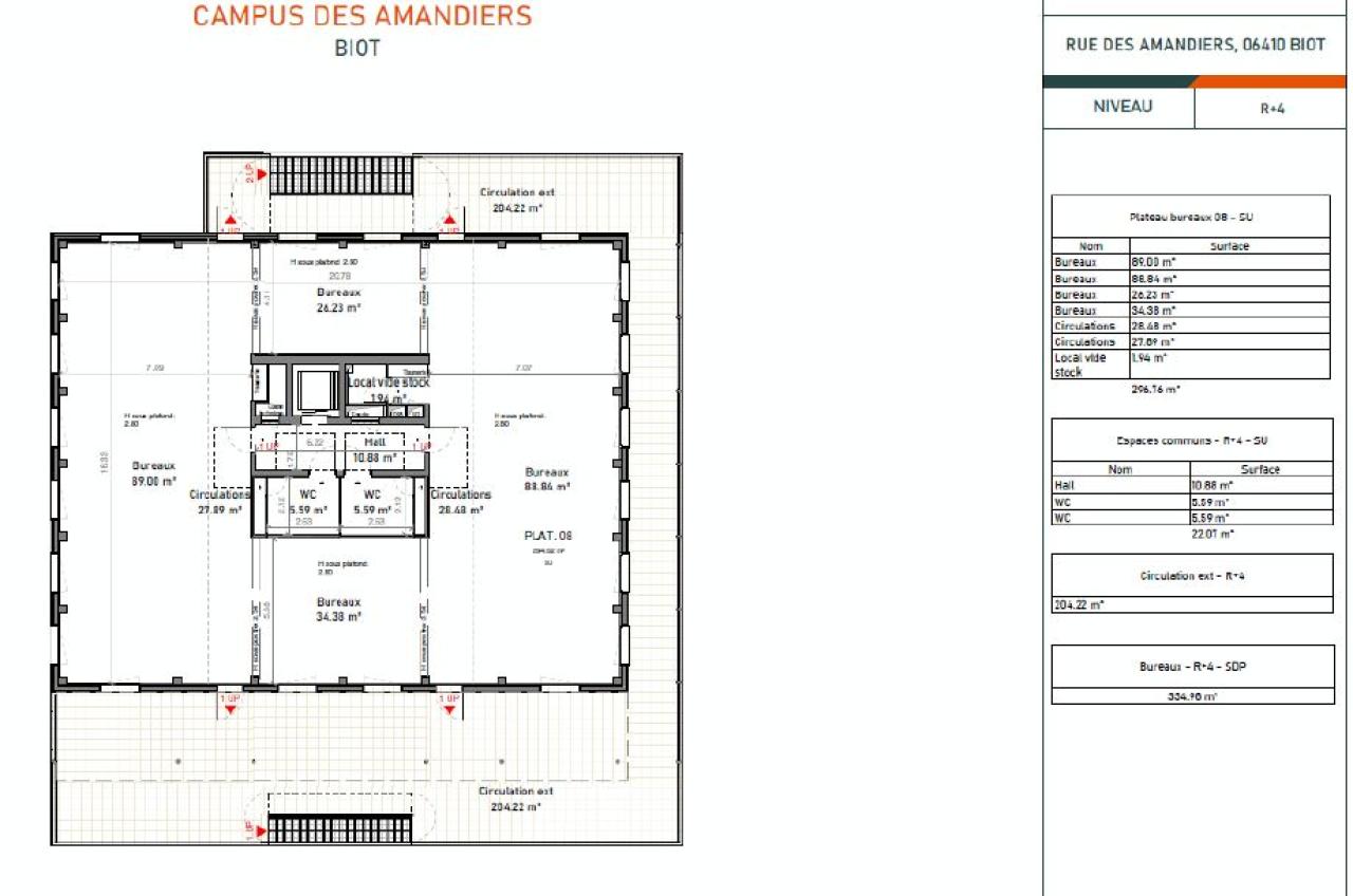 Vente bureau Biot Alpes-Maritimes OVBUR2421491 23