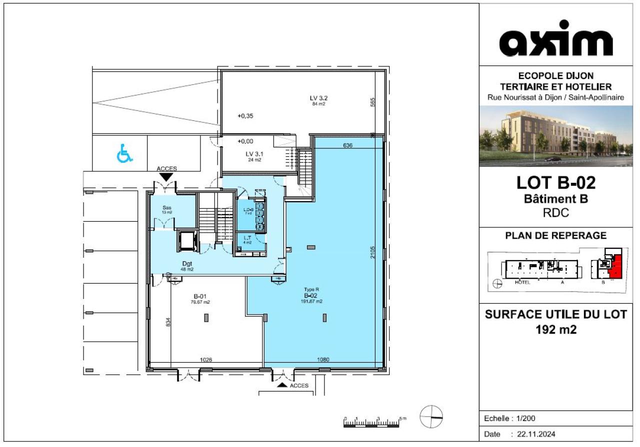 Vente bureau Dijon Côte-d'Or OVBUR2421154 9