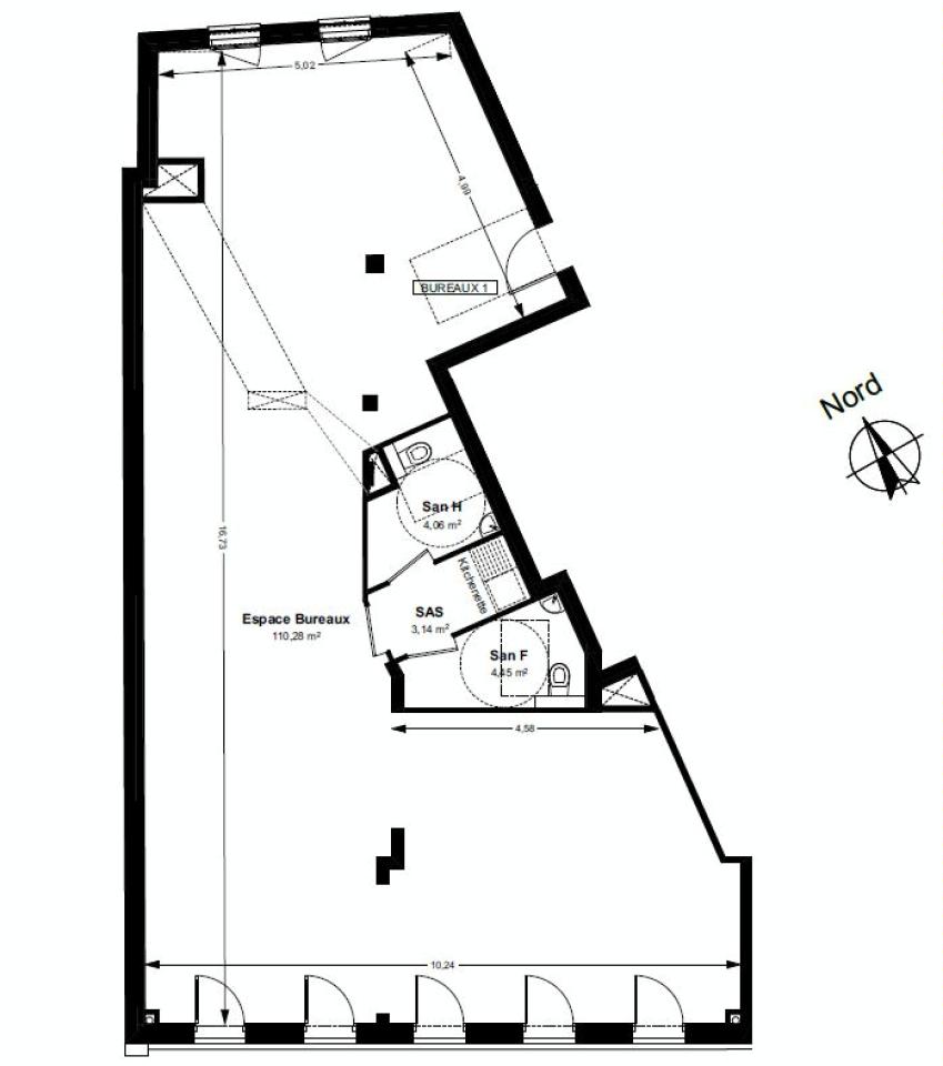 Vente bureau Aix-en-Provence Bouches-du-Rhône OVBUR2530222 3