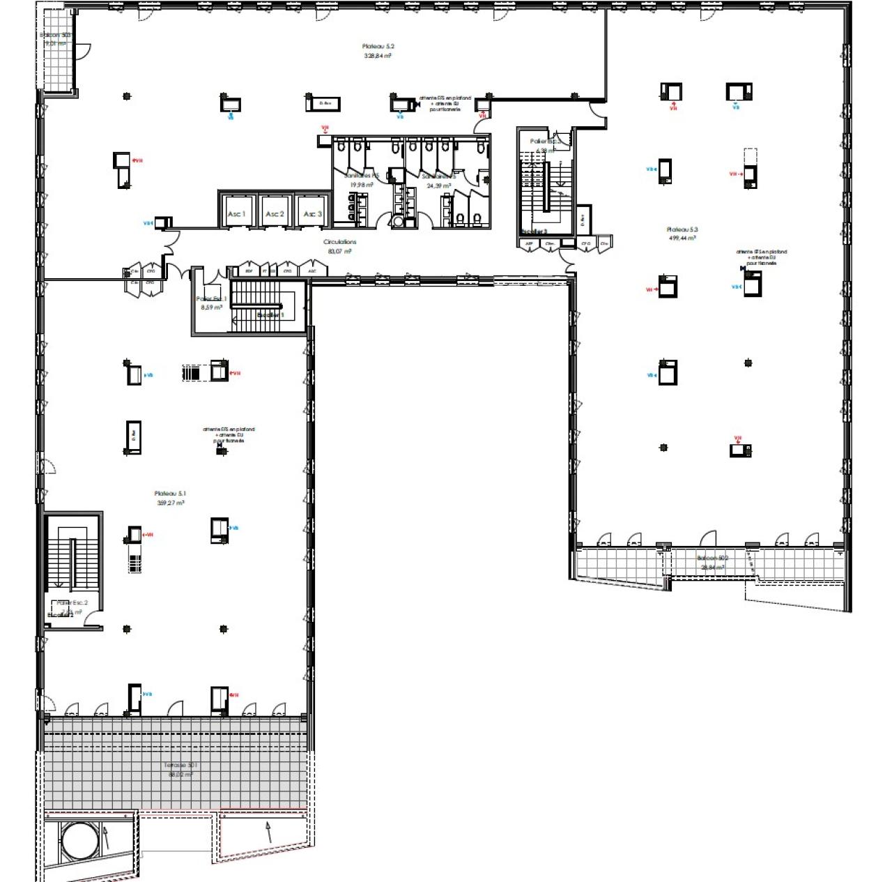Location bureau Cesson-Sévigné Ille-et-Vilaine OLBUR2423926 9