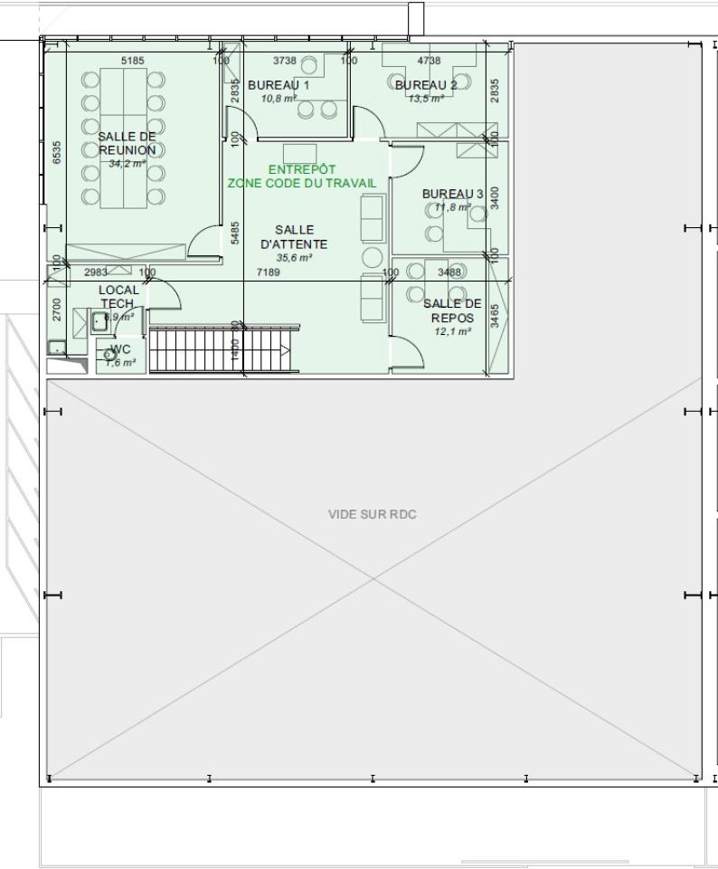 Location local d'activité Colomiers Haute-Garonne OLACT2108622 21