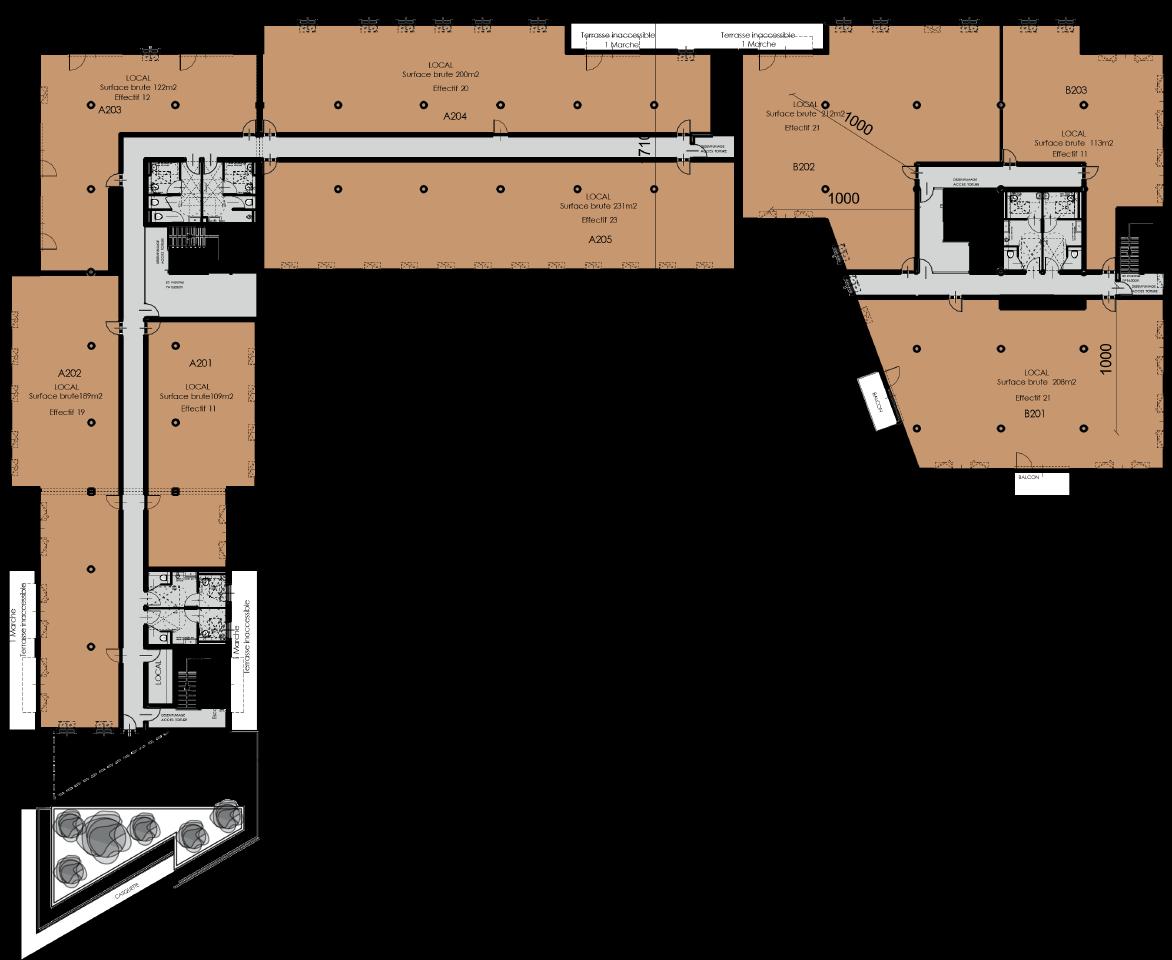 Location bureau Jacou Hérault OLBUR2421822 17