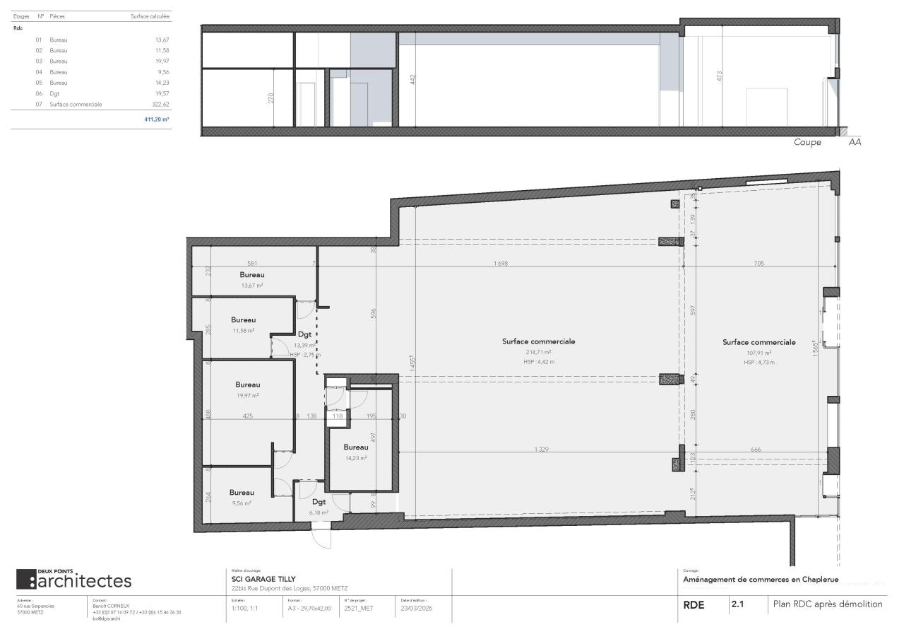 Location commerce Metz Moselle OLCOM2640682