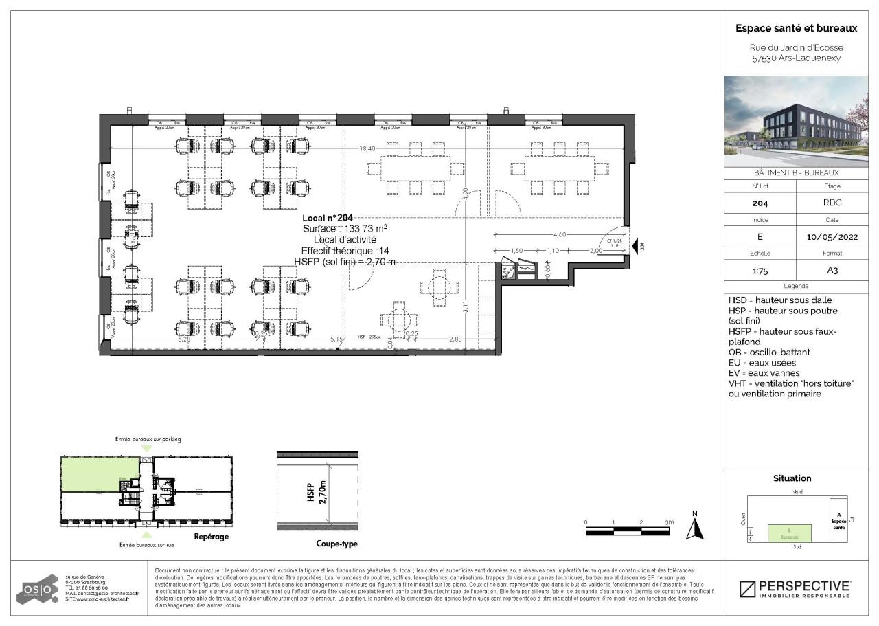 Vente bureau Ars-Laquenexy Moselle OVBUR2202709 14