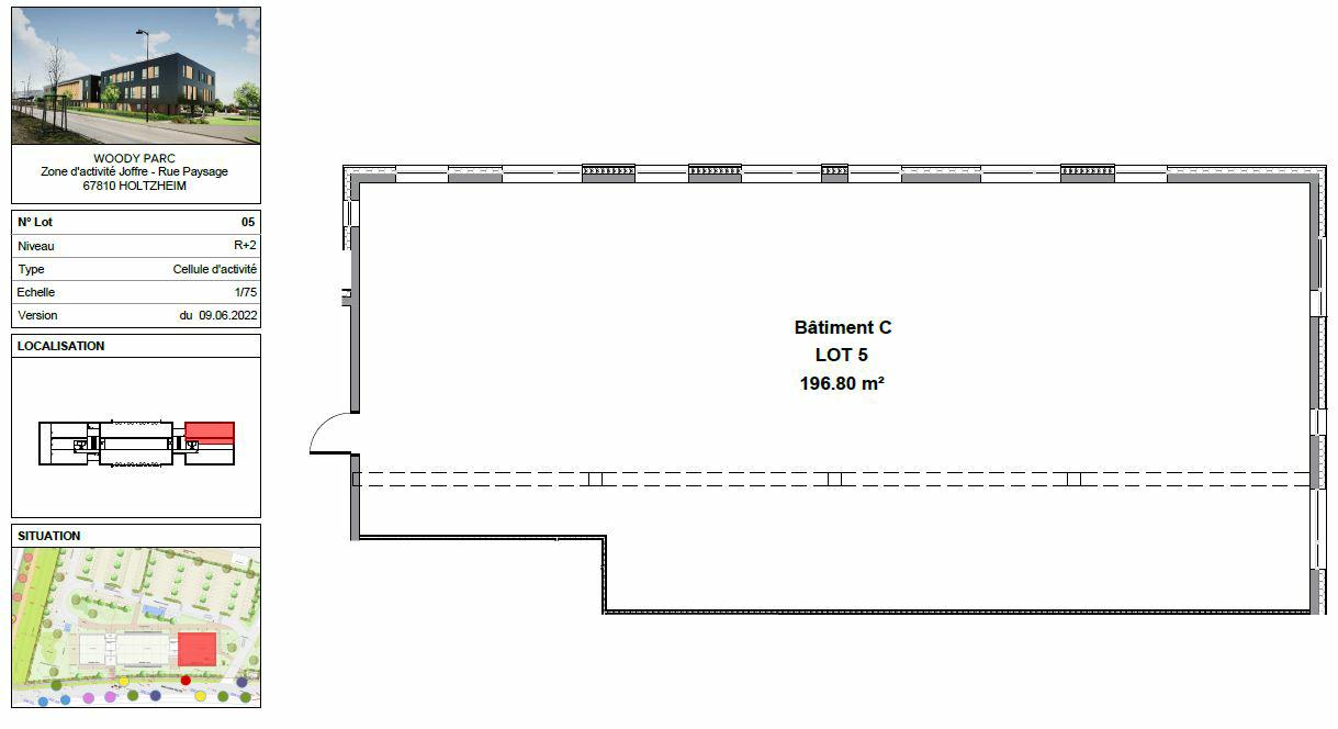 Location bureau Holtzheim Bas-Rhin OLBUR2309398 17