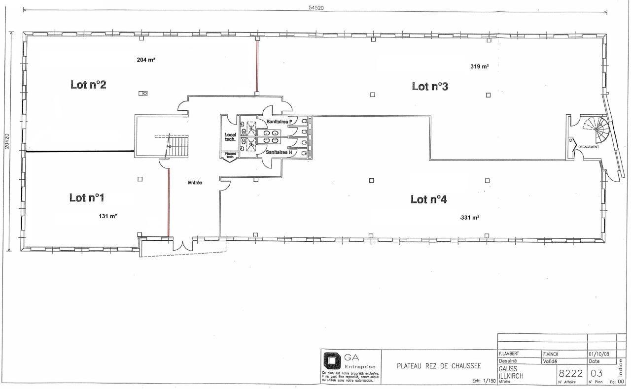 Location bureau Illkirch-Graffenstaden Bas-Rhin OLBUR2532499 11