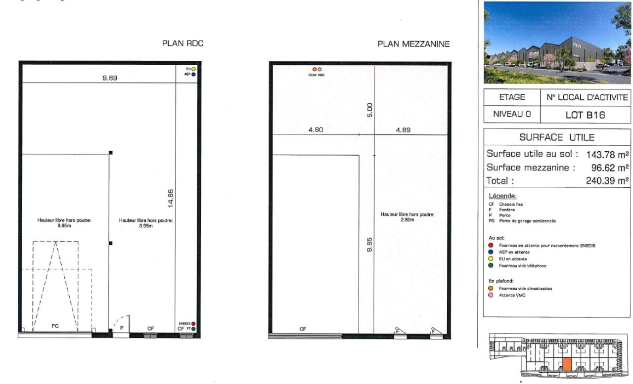 Vente local d'activité Lattes Hérault OVACT2531373 15