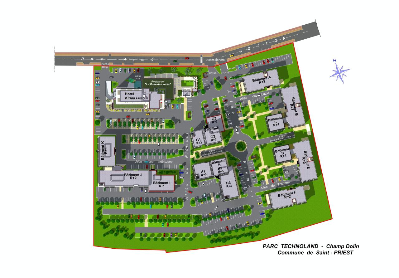 Location bureau Saint-Priest Rhône OLBUR2529368 10