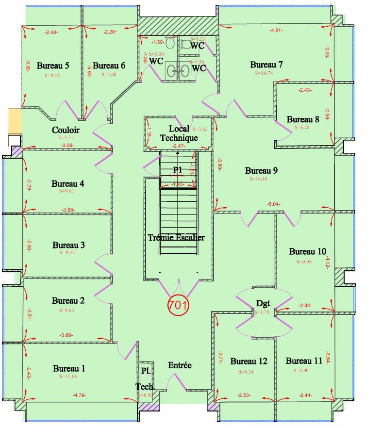 Location bureau Rennes Ille-et-Vilaine OLBUR2427058 7