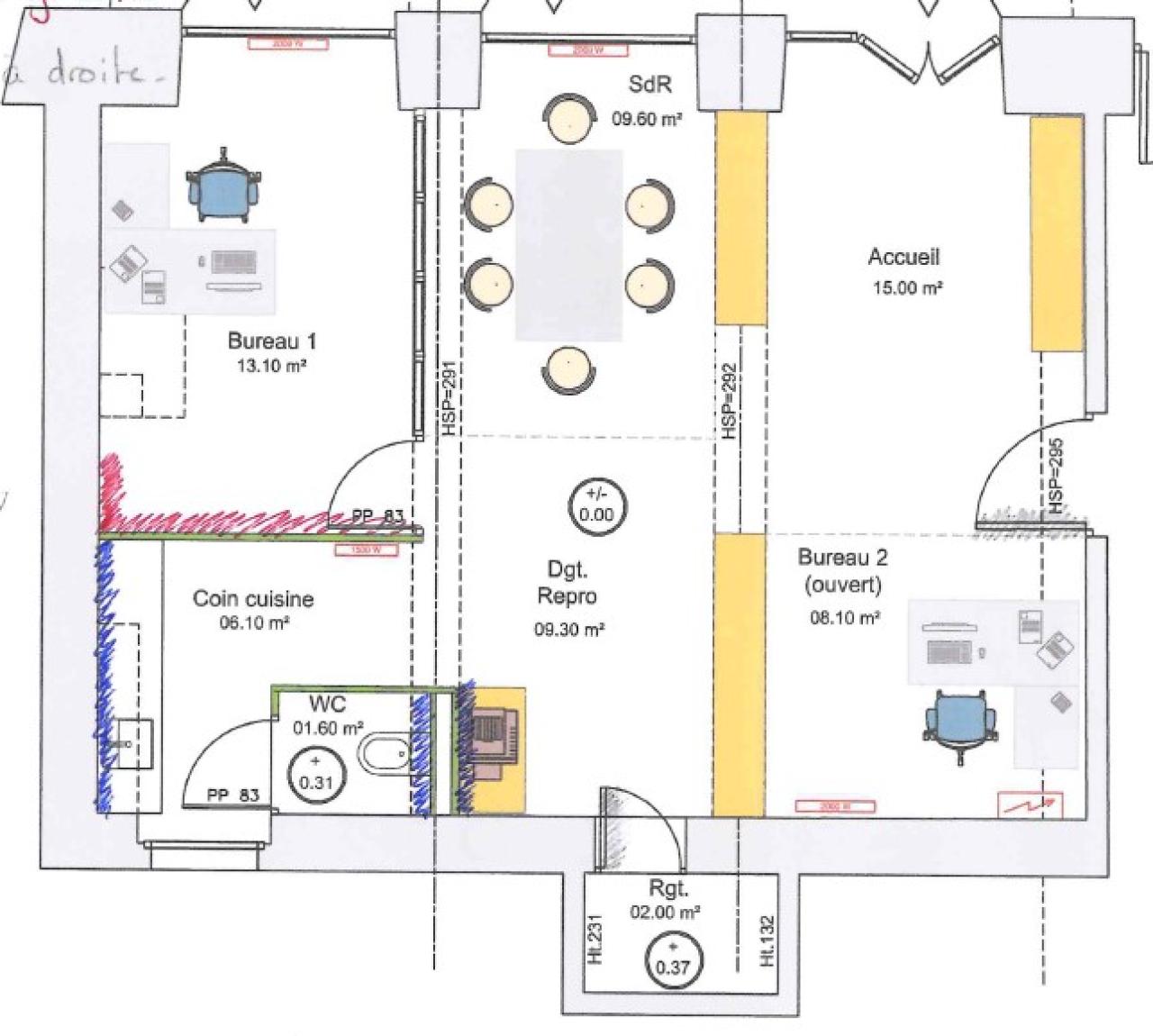 Vente bureau Lyon Rhône OVBUR2537682 12