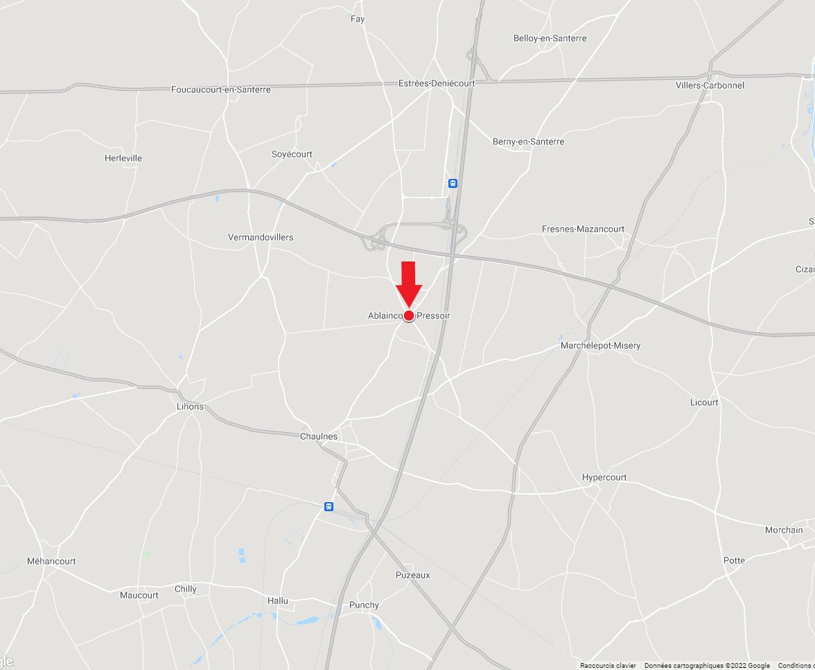 Location entrepôt classe a Ablaincourt-Pressoir Somme OLLOG2106275 2