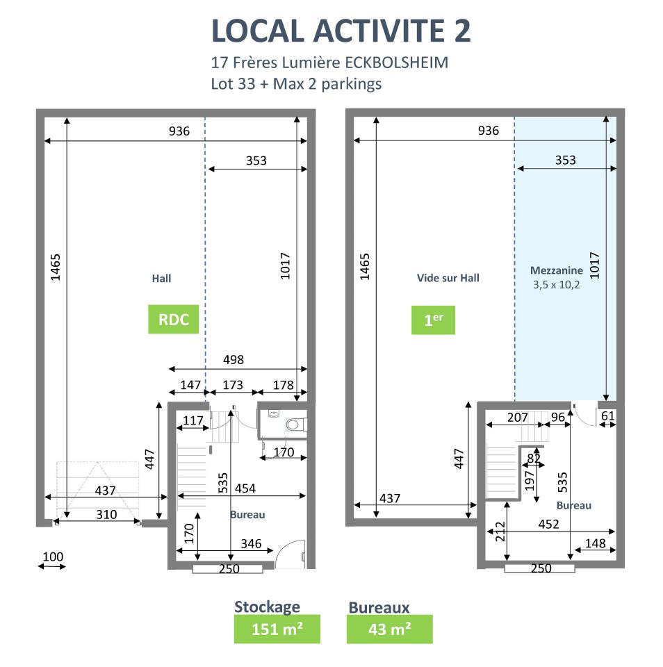 Location local d'activité Eckbolsheim Bas-Rhin OLACT2643996 17