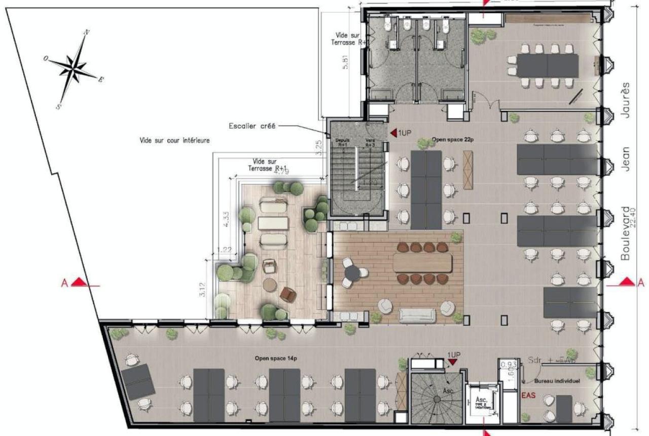 Vente bureau Boulogne-Billancourt Hauts-de-Seine OVBUR2203085 10