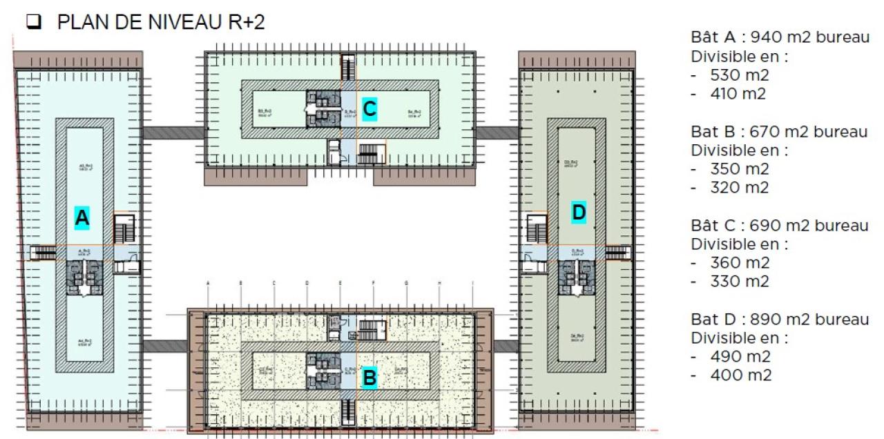 Location bureau Mérignac Gironde OLBUR2638460 4