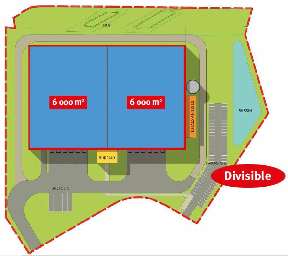 Location entrepôt classe a Saint-Étienne-de-Saint-Geoirs Isère OLLOG2202665 6