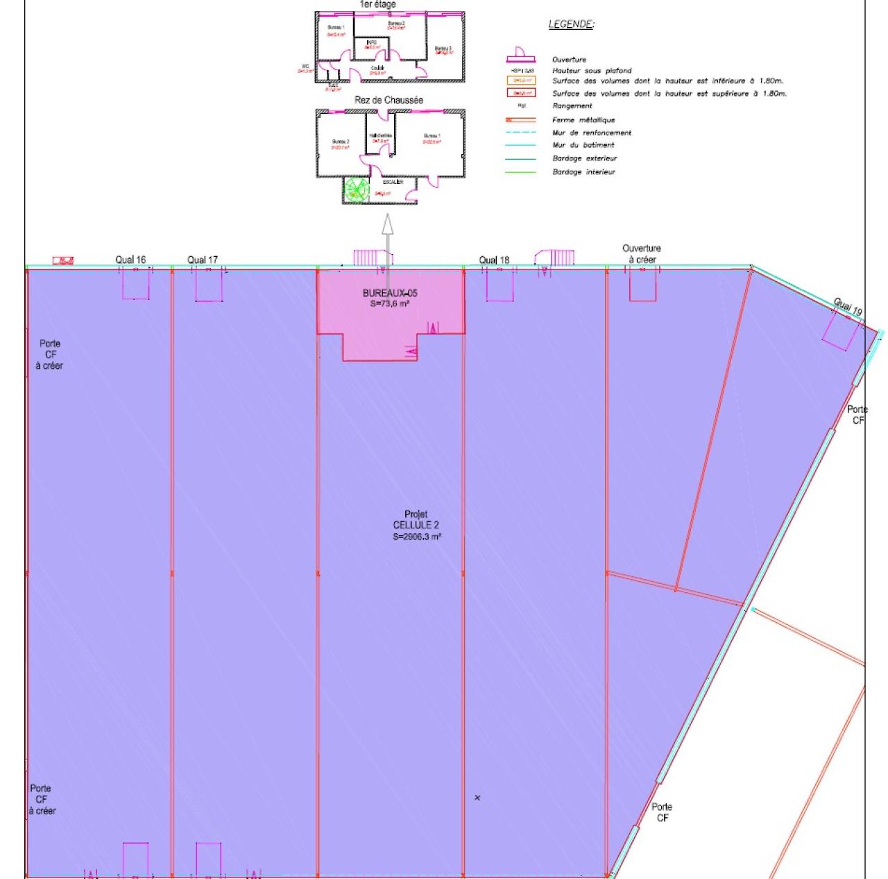 Location entrepôt classe b Chartres-de-Bretagne Ille-et-Vilaine OLLOG2638993 2