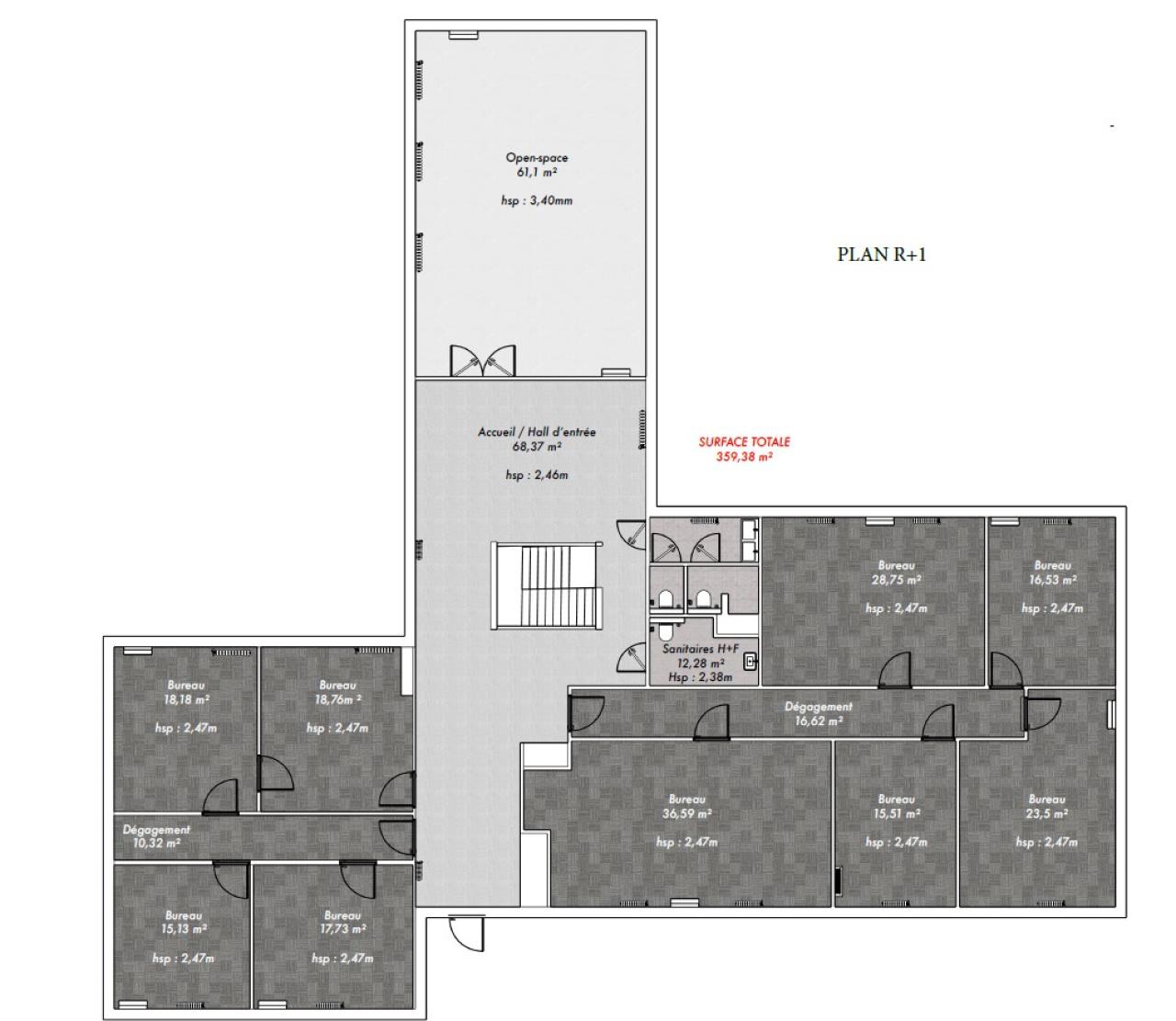 Location bureau Essey-lès-Nancy Meurthe-et-Moselle OLBUR2537110 27