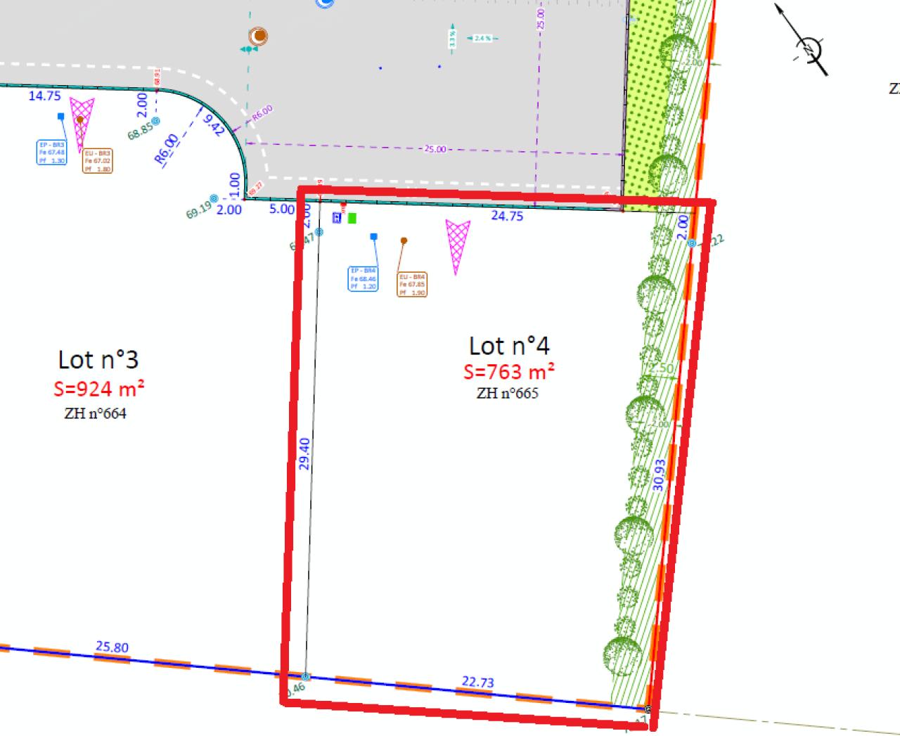 Vente terrain Crevin Ille-et-Vilaine OVACT2428005 3