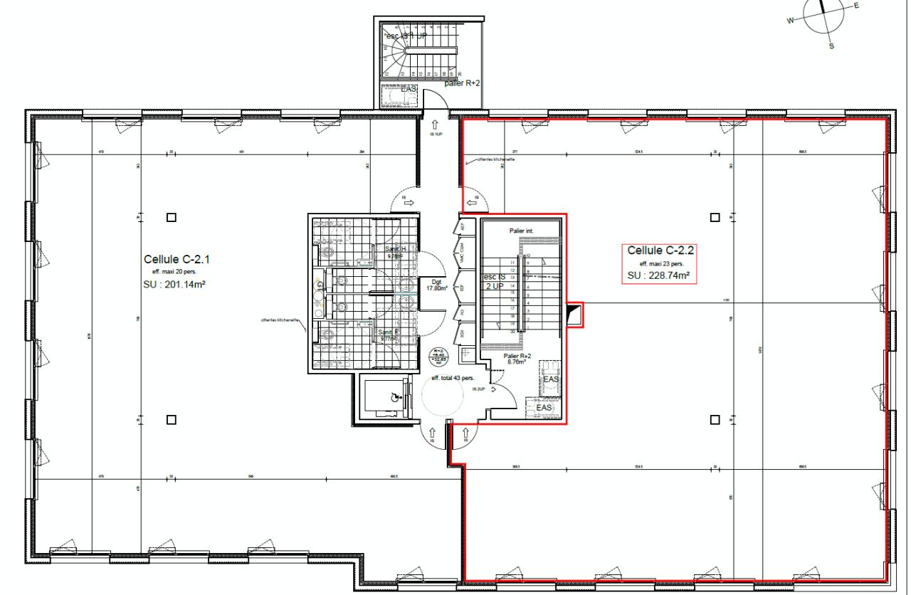 Location bureau Chartres-de-Bretagne Ille-et-Vilaine OLBUR2112900 6