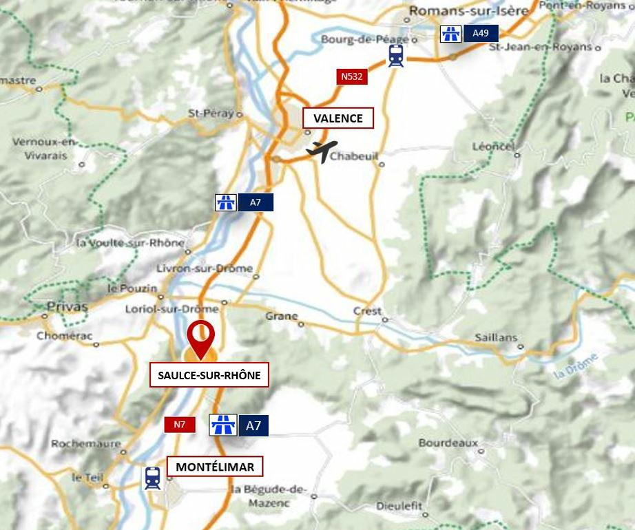 Location entrepôt classe a Saulce-sur-Rhône Drôme OLLOG2309730 1