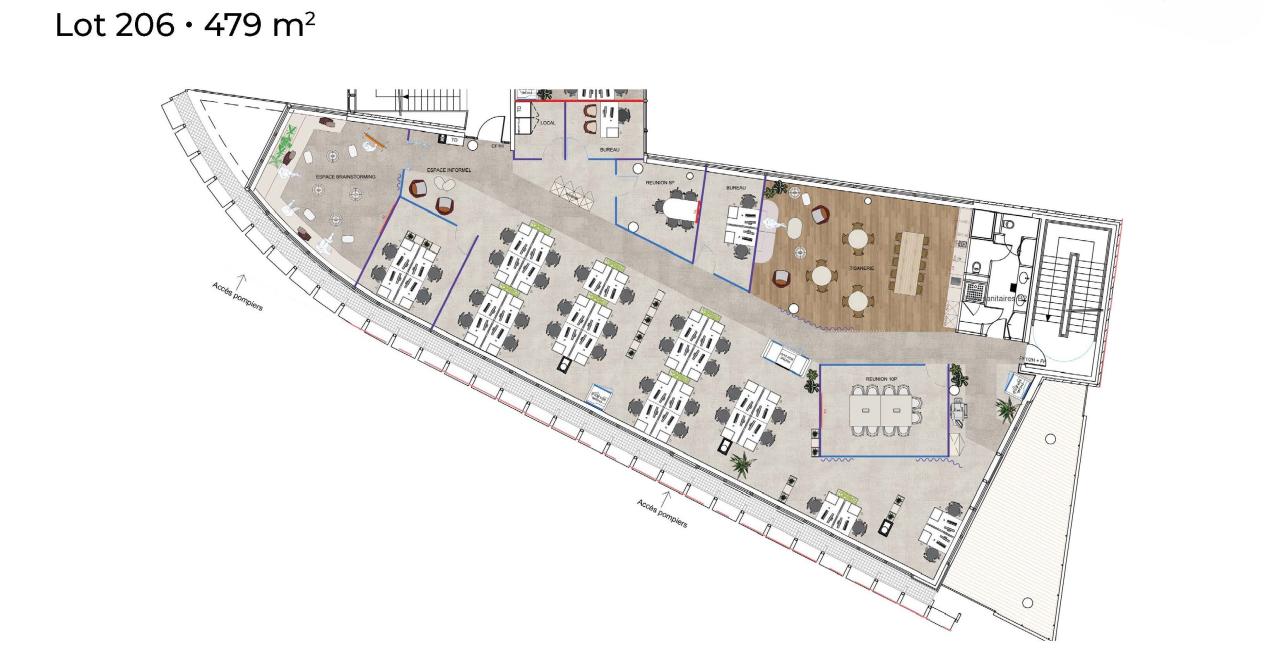 Vente bureau Lyon Rhône OVBUR2535269 50