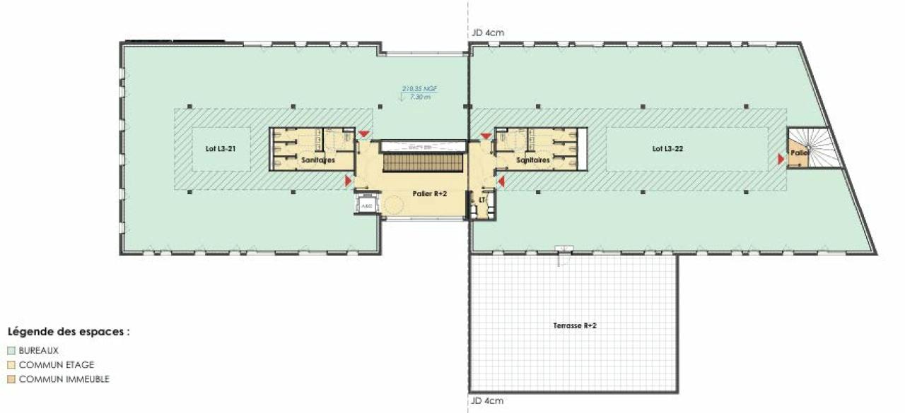 Vente bureau Bron Rhône OVBUR2117338 20