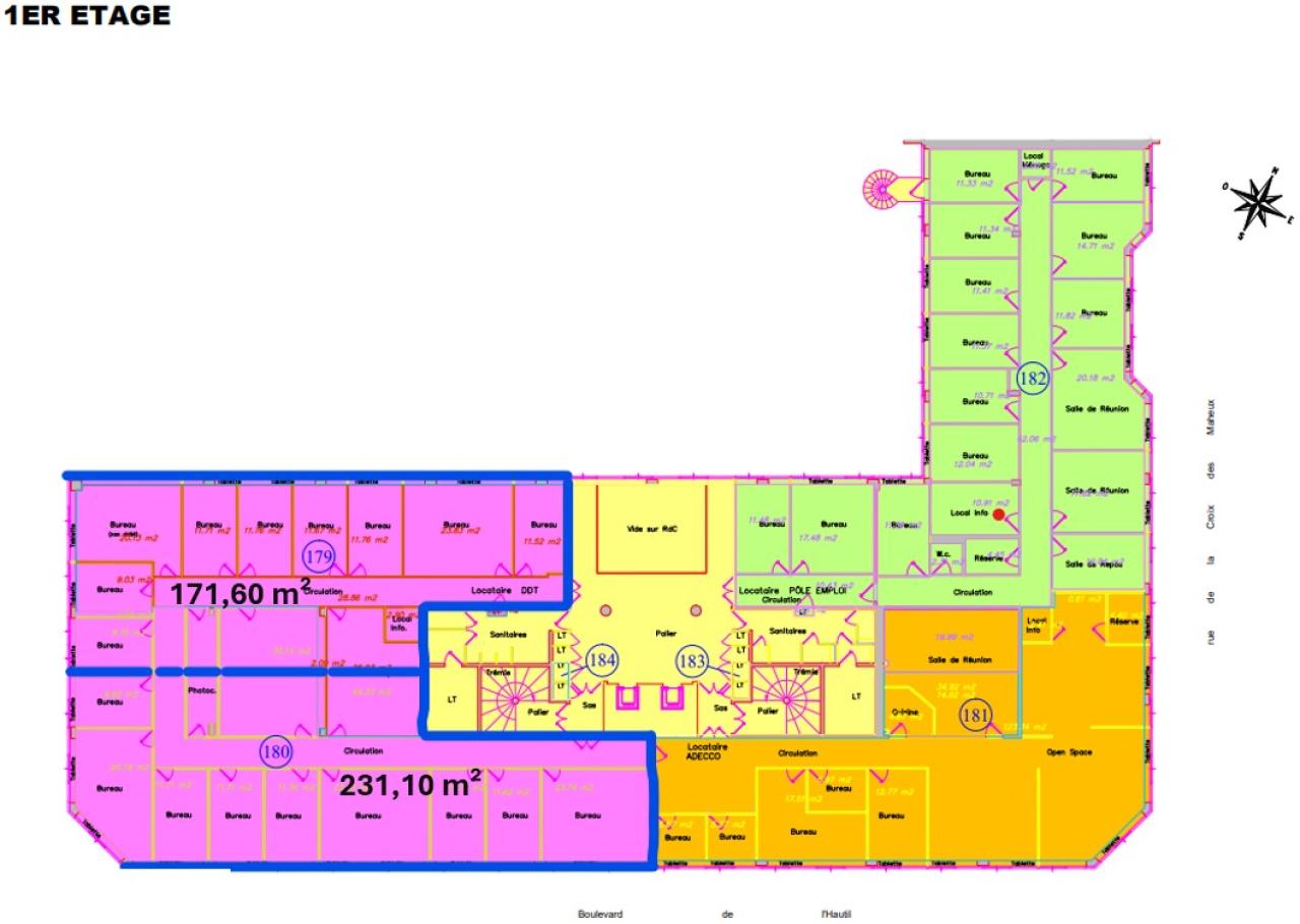 Location bureau Cergy Val-d'Oise OLBUR2310795 28