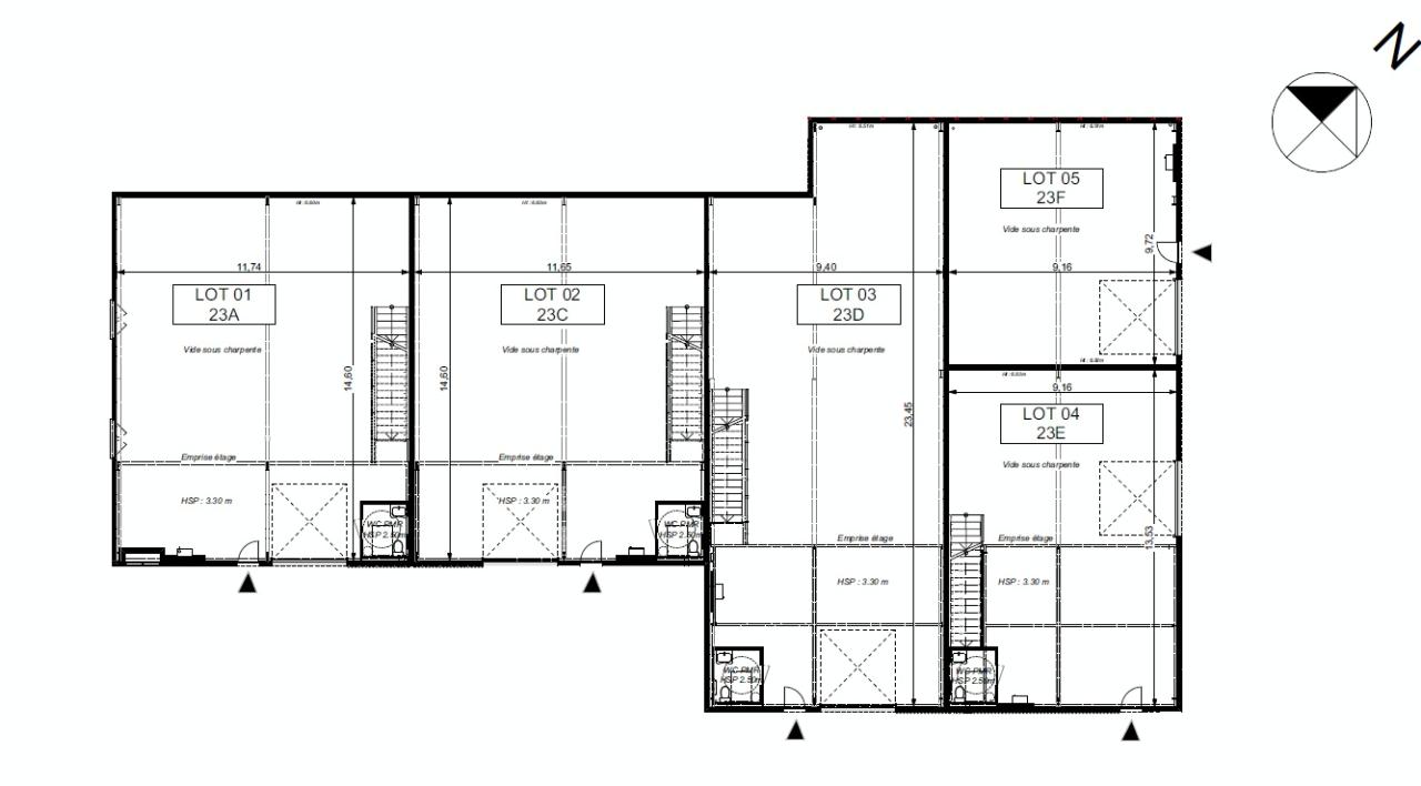 Location local d'activité Cugnaux Haute-Garonne OLACT2530160 9