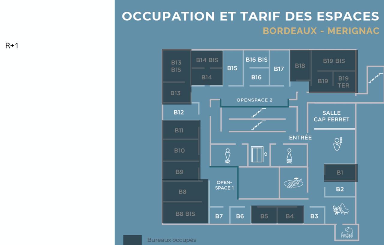 Location coworking Mérignac Gironde OLBUR2120091 4