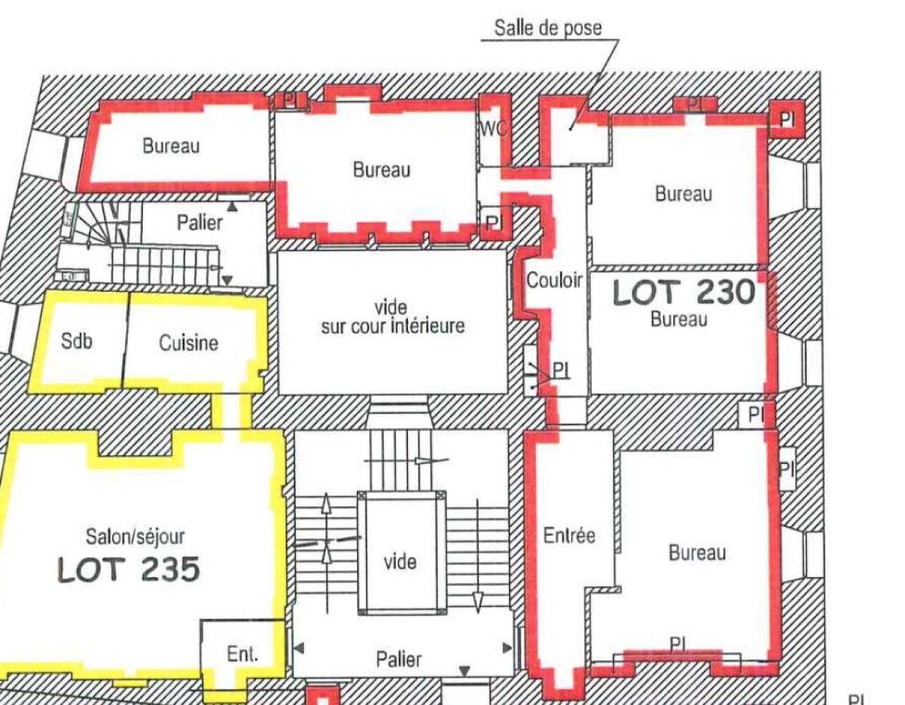 Vente bureau Rennes Ille-et-Vilaine OVBUR2535378 2