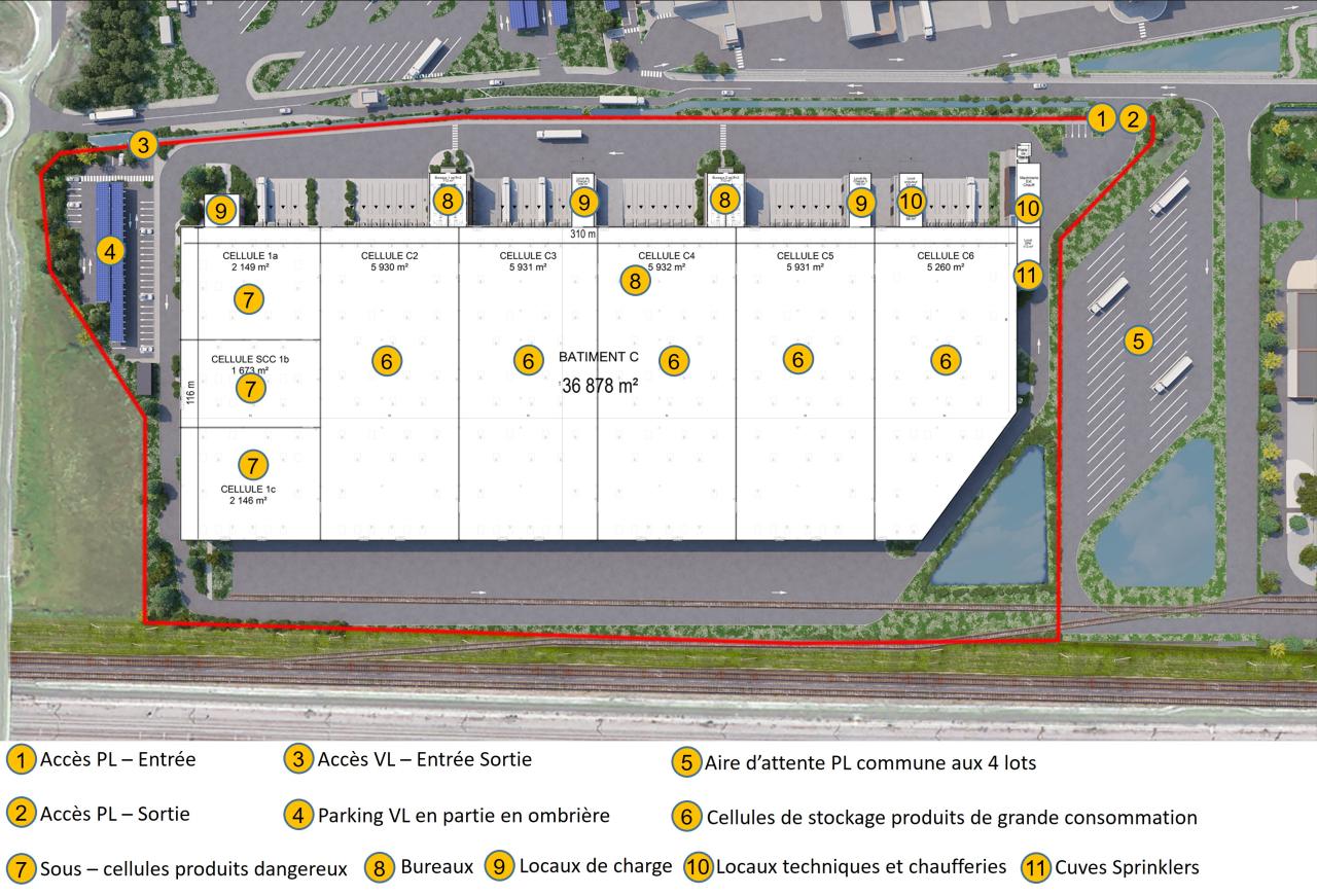 Location entrepôt classe a Gauriaguet Gironde OLLOG2424573 2
