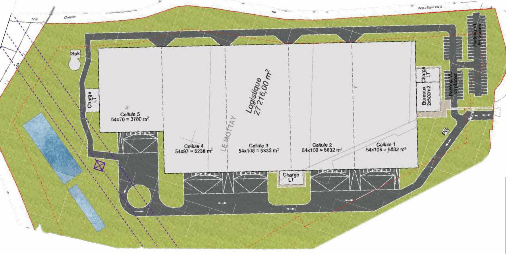 Location entrepôt classe a Montabon Sarthe OLLOG2318075 2