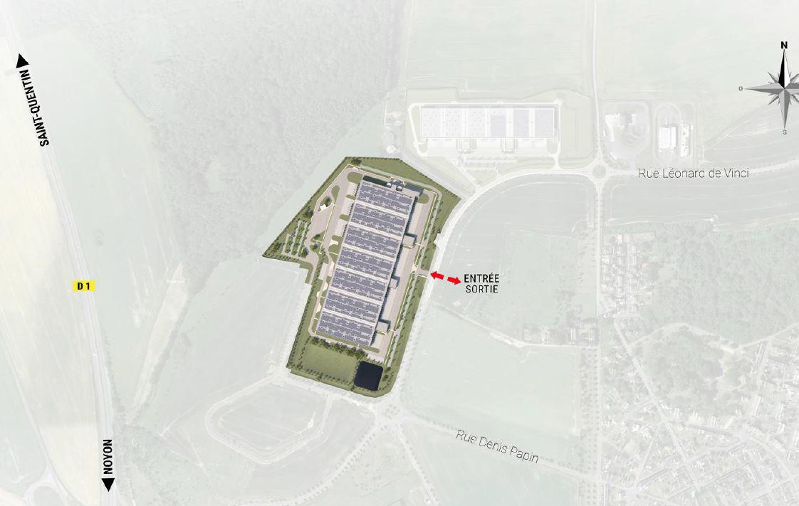 Location entrepôt classe a Tergnier Aisne OLLOG2420910 2