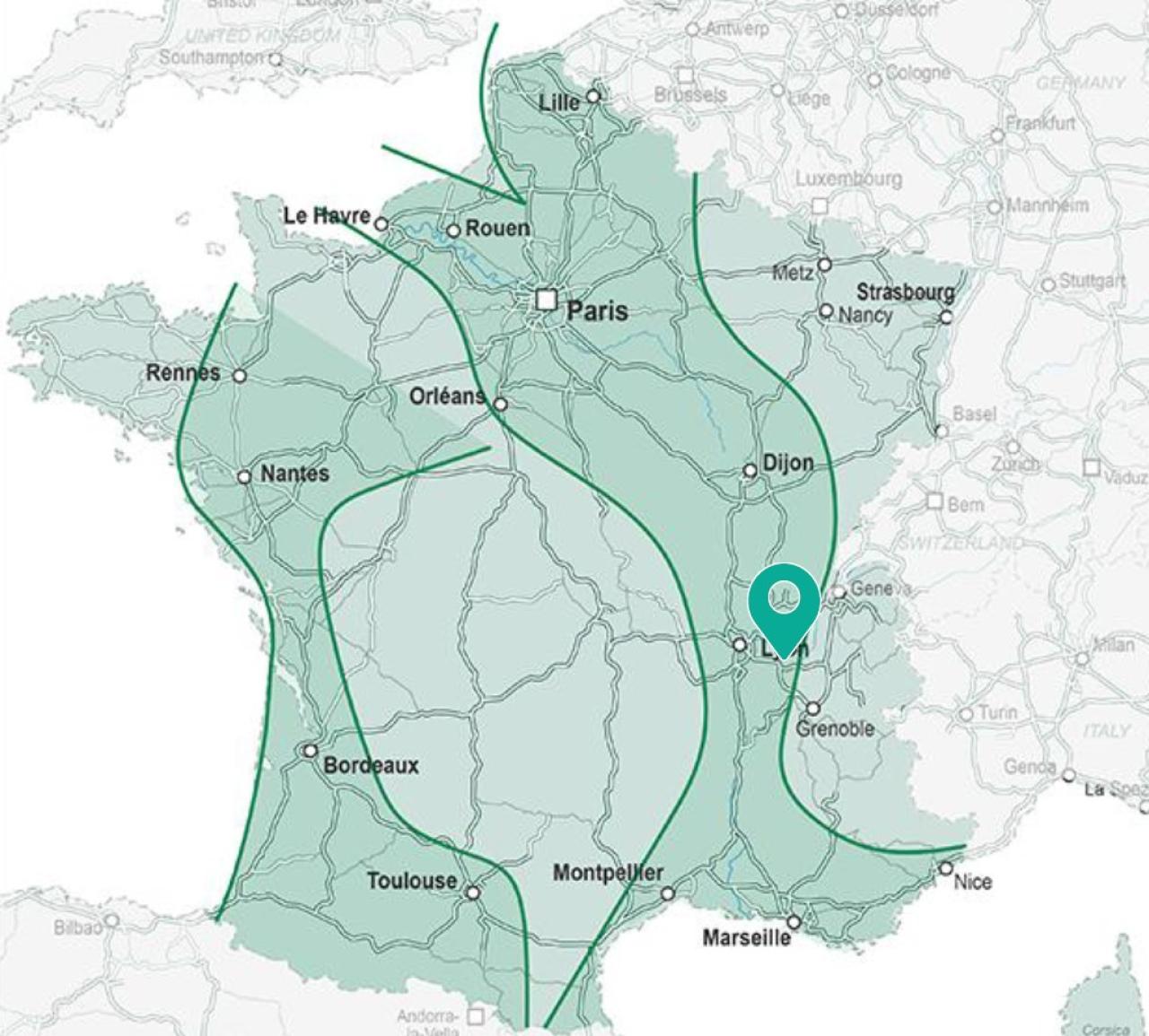 Location entrepôt classe a Saint-Quentin-Fallavier Isère OLLOG2427702 3