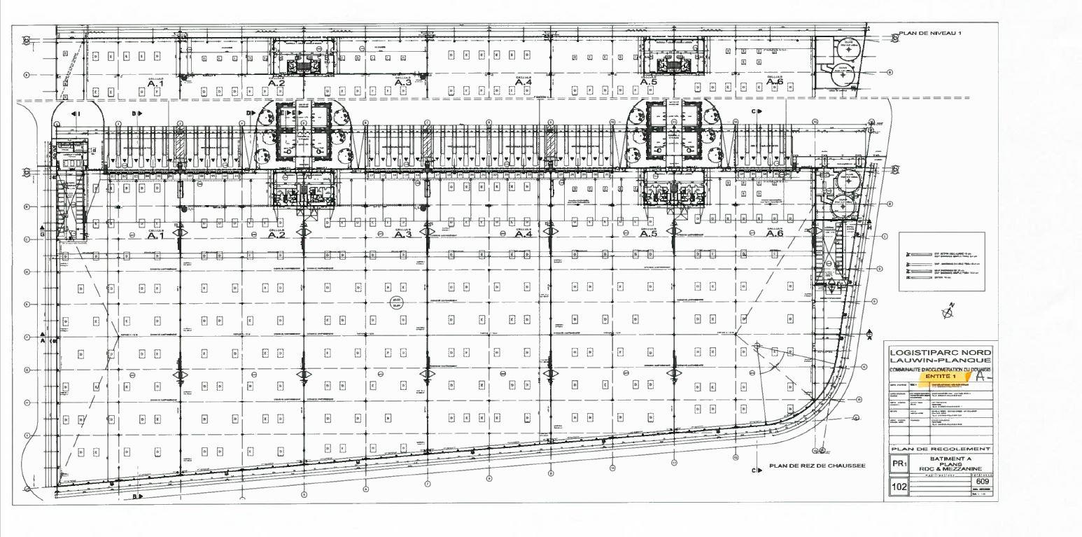 Location entrepôt classe a Lauwin-Planque Nord OLLOG2312007 2