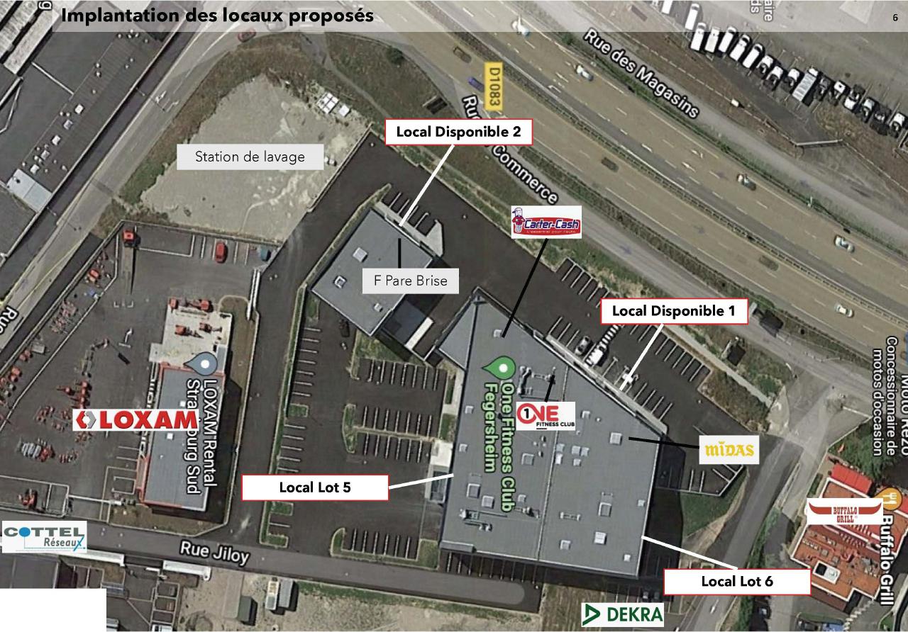 Location local d'activité Fegersheim Bas-Rhin OLACT2204840 2