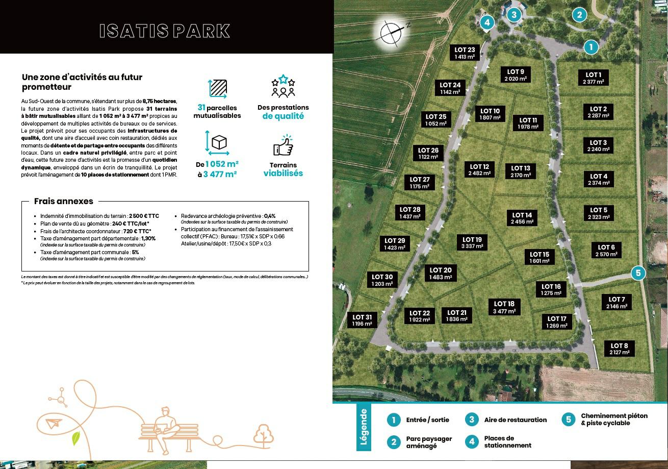 Vente terrain Drémil-Lafage Haute-Garonne OVACT2207565 3