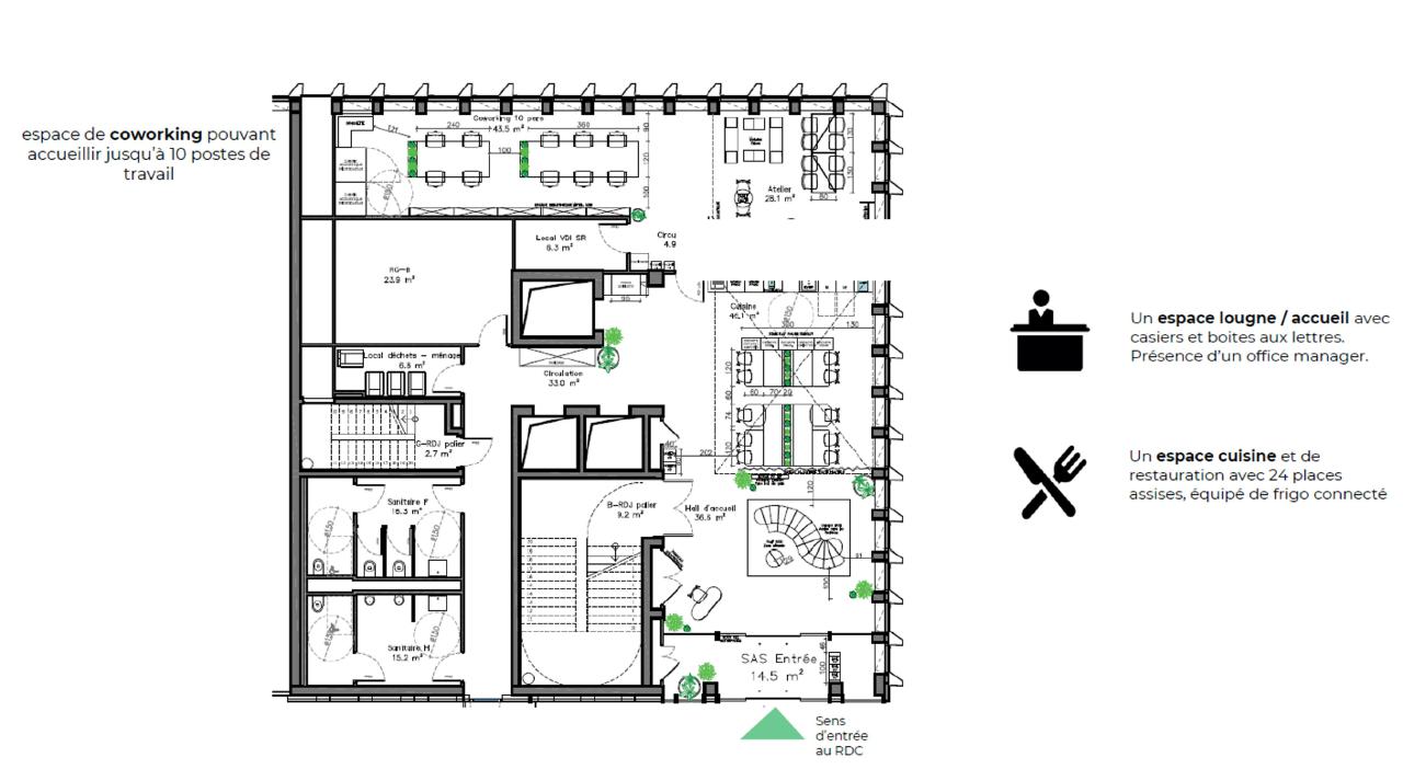 Location coworking Bordeaux Gironde OLBUR2420585 2