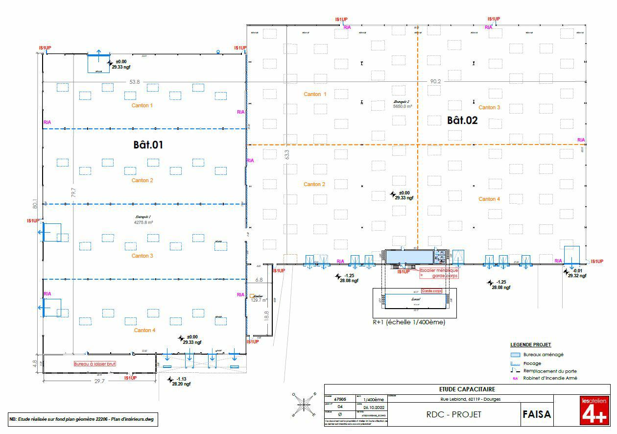Location entrepôt classe b Dourges Pas-de-Calais OLLOG2207603 2