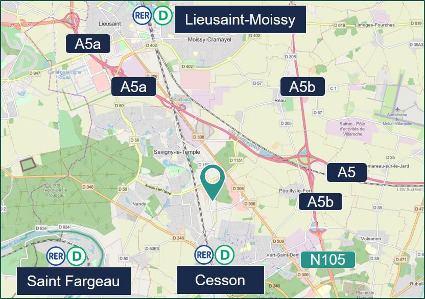 Vente local d'activité Savigny-le-Temple Seine-et-Marne OVACT2104982 1