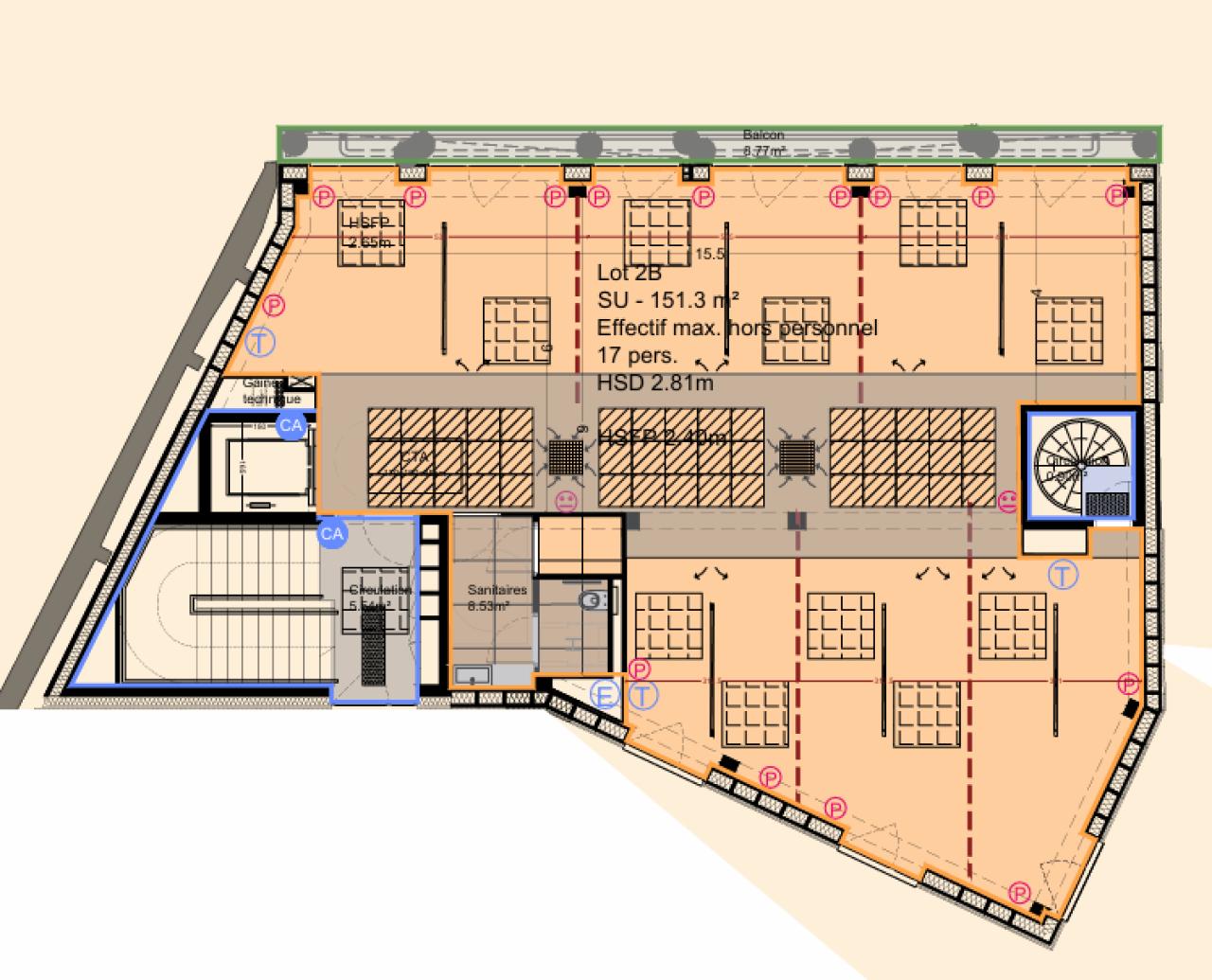 Vente bureau Lille Nord OVBUR2641258 4