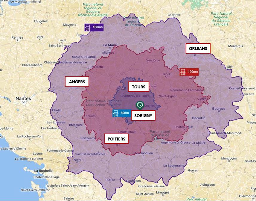 Location entrepôt classe a Sorigny Indre-et-Loire OLLOG2309011 4
