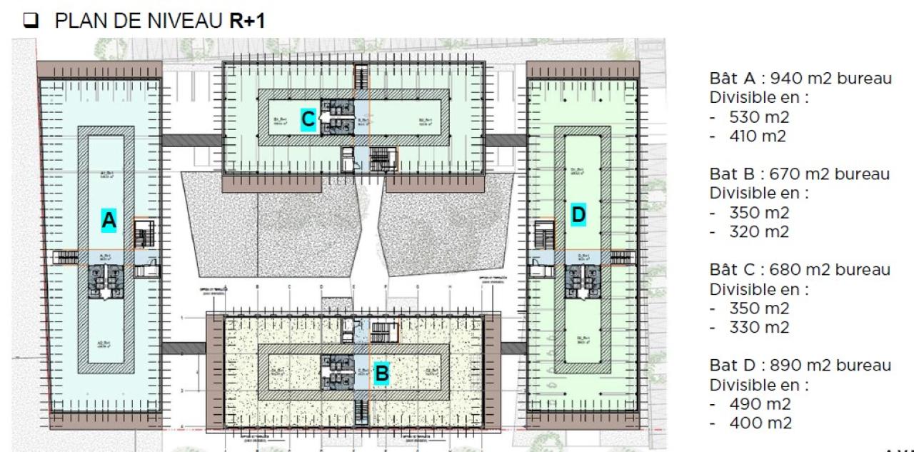 Location bureau Mérignac Gironde OLBUR2638460 1