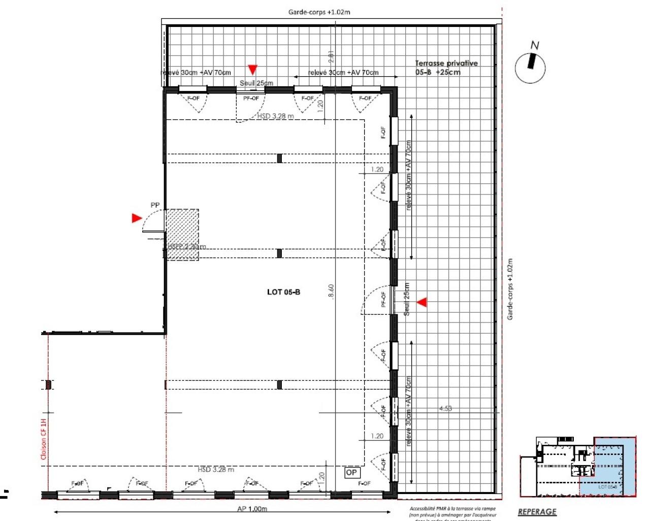 Vente bureau Rennes Ille-et-Vilaine OVBUR2535020 2