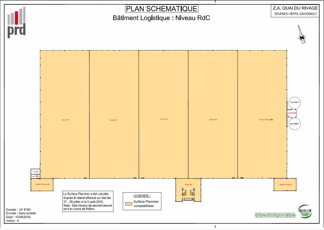 Location entrepôt classe a Dourges Pas-de-Calais OLLOG2309574 2