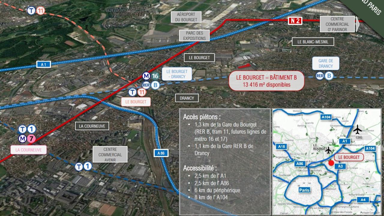 Location entrepôt classe a Le Bourget Seine-Saint-Denis OLLOG2119865 3